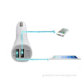 Dual 2 Port USB Car Charger for iPhone iPad, for Samsung